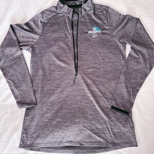 Gray Women's Olympics Athletic Top